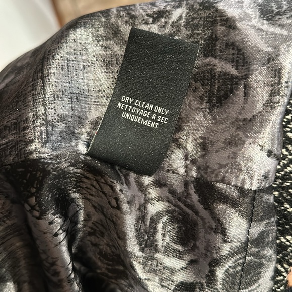 Guess Wool Blend Herringbone Peacoat - XS - Picture 13 of 17